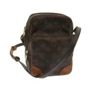 Pre-owned Canvas louis-vuitton-bags Louis Vuitton Vintage , Brown , Da...