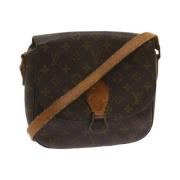 Pre-owned Canvas louis-vuitton-bags Louis Vuitton Vintage , Brown , Da...