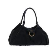 Pre-owned Canvas gucci-bags Gucci Vintage , Black , Dames