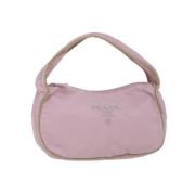 Pre-owned Nylon prada-bags Prada Vintage , Pink , Dames