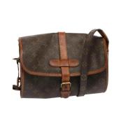 Pre-owned Canvas louis-vuitton-bags Louis Vuitton Vintage , Brown , Da...