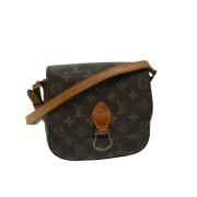 Pre-owned Canvas louis-vuitton-bags Louis Vuitton Vintage , Brown , Da...