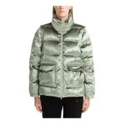 Jas met ritssluiting en zakken Emporio Armani EA7 , Green , Dames