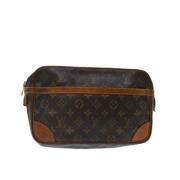 Pre-owned Canvas louis-vuitton-bags Louis Vuitton Vintage , Brown , Da...