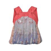 Pre-owned Silk tops Jean Paul Gaultier Pre-owned , Multicolor , Dames