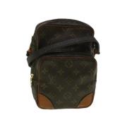 Pre-owned Canvas louis-vuitton-bags Louis Vuitton Vintage , Brown , Da...