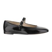 Stijlvolle zwarte lakleren schoenen Le Monde Beryl , Black , Dames