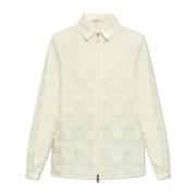 Jas Camicia Moncler , Beige , Dames