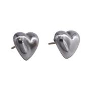 Pre-owned Metal earrings Tiffany & Co. Pre-owned , Gray , Dames