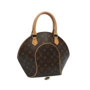 Pre-owned Canvas handbags Louis Vuitton Vintage , Brown , Dames