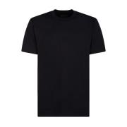 Zwart Katoen Crew Neck T-Shirt Givenchy , Black , Heren