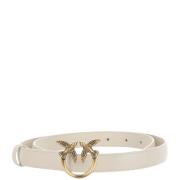 Love Birds Leren Riem Pinko , White , Dames