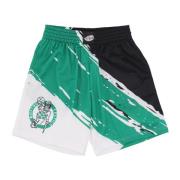 Boston Celtics Basketball Shorts Mitchell & Ness , Multicolor , Heren