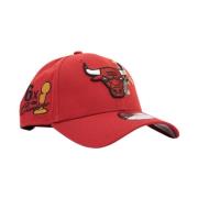 Chicago Bulls Petten New Era , Brown , Heren