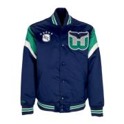 NHL Heavyweight Bomberjack Whalers Mitchell & Ness , Blue , Heren