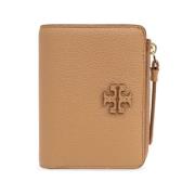 Bi-Fold Portemonnees Tory Burch , Brown , Dames