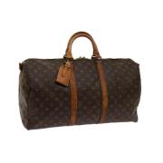 Pre-owned Canvas louis-vuitton-bags Louis Vuitton Vintage , Brown , Da...