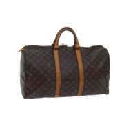 Pre-owned Canvas louis-vuitton-bags Louis Vuitton Vintage , Brown , Da...