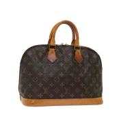 Pre-owned Canvas louis-vuitton-bags Louis Vuitton Vintage , Brown , Da...