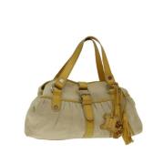 Pre-owned Cotton celine-bags Celine Vintage , Yellow , Dames