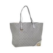 Pre-owned Canvas gucci-bags Gucci Vintage , Gray , Dames