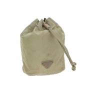 Pre-owned Nylon prada-bags Prada Vintage , Beige , Dames