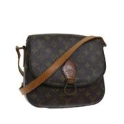 Pre-owned Canvas louis-vuitton-bags Louis Vuitton Vintage , Brown , Da...