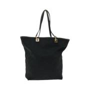 Pre-owned Canvas gucci-bags Gucci Vintage , Black , Dames