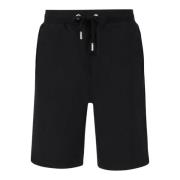 Zwarte Shorts voor een Stijlvolle Look Ami Paris , Black , Heren