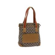 Pre-owned Canvas gucci-bags Gucci Vintage , Beige , Dames