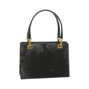 Pre-owned Leather gucci-bags Gucci Vintage , Black , Dames