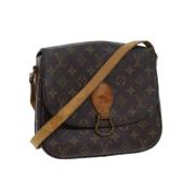 Pre-owned Canvas louis-vuitton-bags Louis Vuitton Vintage , Brown , Da...