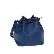 Pre-owned Leather louis-vuitton-bags Louis Vuitton Vintage , Blue , Da...