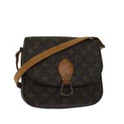 Pre-owned Canvas louis-vuitton-bags Louis Vuitton Vintage , Brown , Da...