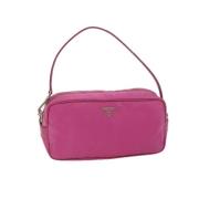 Pre-owned Nylon prada-bags Prada Vintage , Pink , Dames