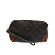 Pre-owned Canvas louis-vuitton-bags Louis Vuitton Vintage , Brown , Da...