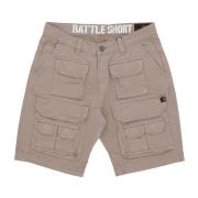 Cargo Pocket Battle Shorts Alpha Industries , Brown , Heren