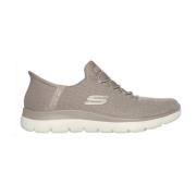 Innovatieve Sneakercollectie voor iedereen Skechers , Beige , Dames