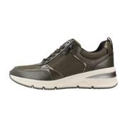 Sportieve Sneakers voor Actieve Levensstijl Tamaris , Green , Dames