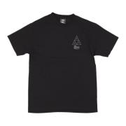 Gundam Triple Triangle Zwart T-shirt HUF , Black , Heren