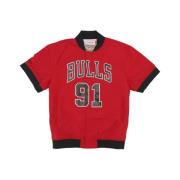 Chicago Bulls Rodman Opwarmingsjas Mitchell & Ness , Red , Heren