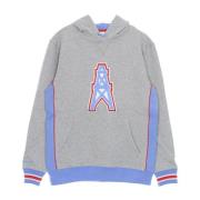 Houston Oilers Hoodie Zwaar Fleece Mitchell & Ness , Gray , Heren