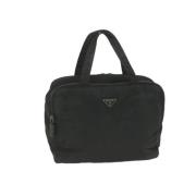 Pre-owned Nylon handbags Prada Vintage , Black , Dames