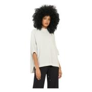 Kraterhals Sweater Vicario Cinque , White , Dames