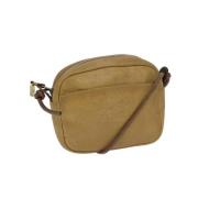 Pre-owned Leather shoulder-bags Loewe Pre-owned , Beige , Dames