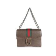 Pre-owned Cotton gucci-bags Gucci Vintage , Brown , Dames