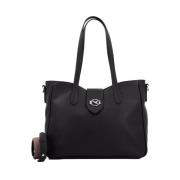 Stijlvolle Tote Bags Nerogiardini , Black , Dames