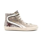 Paillet Sneakers Golden Goose , Brown , Dames