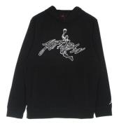 Grafische Hoodie Sweatshirt Jordan , Black , Heren