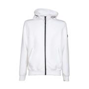 Elegante witte Tech Fabric Hoodie People of Shibuya , White , Heren